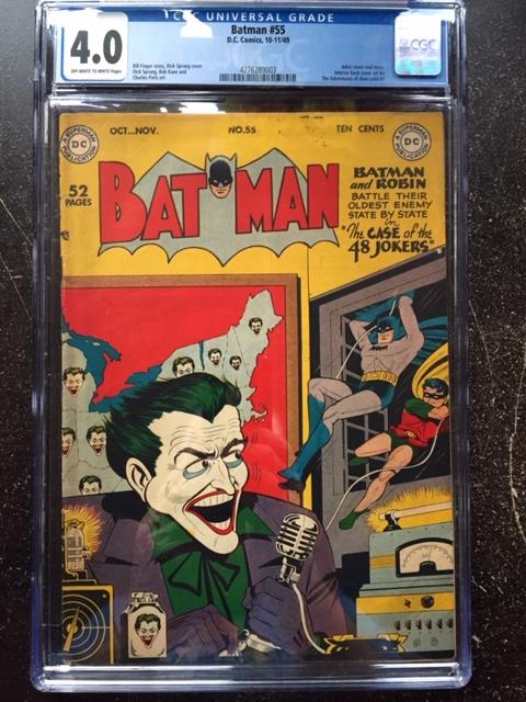 Batman #55 CGC 4.0 ow/w