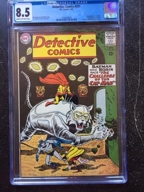 Detective Comics #311 CGC 8.5 cr/ow