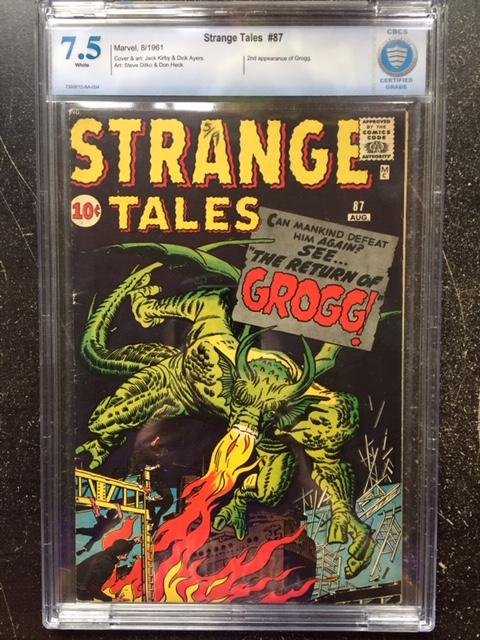 Strange Tales #87 CBCS 7.5 w