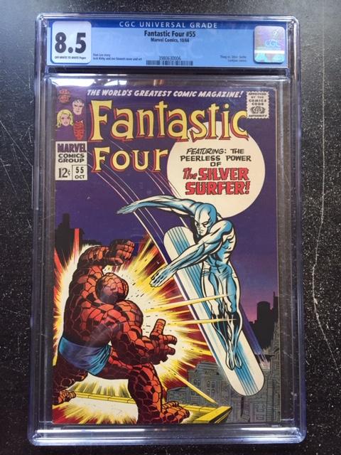 Fantastic Four #55 CGC 8.5 ow/w