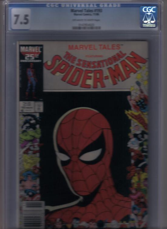 Marvel Tales #193 CGC 7.5 ow/w