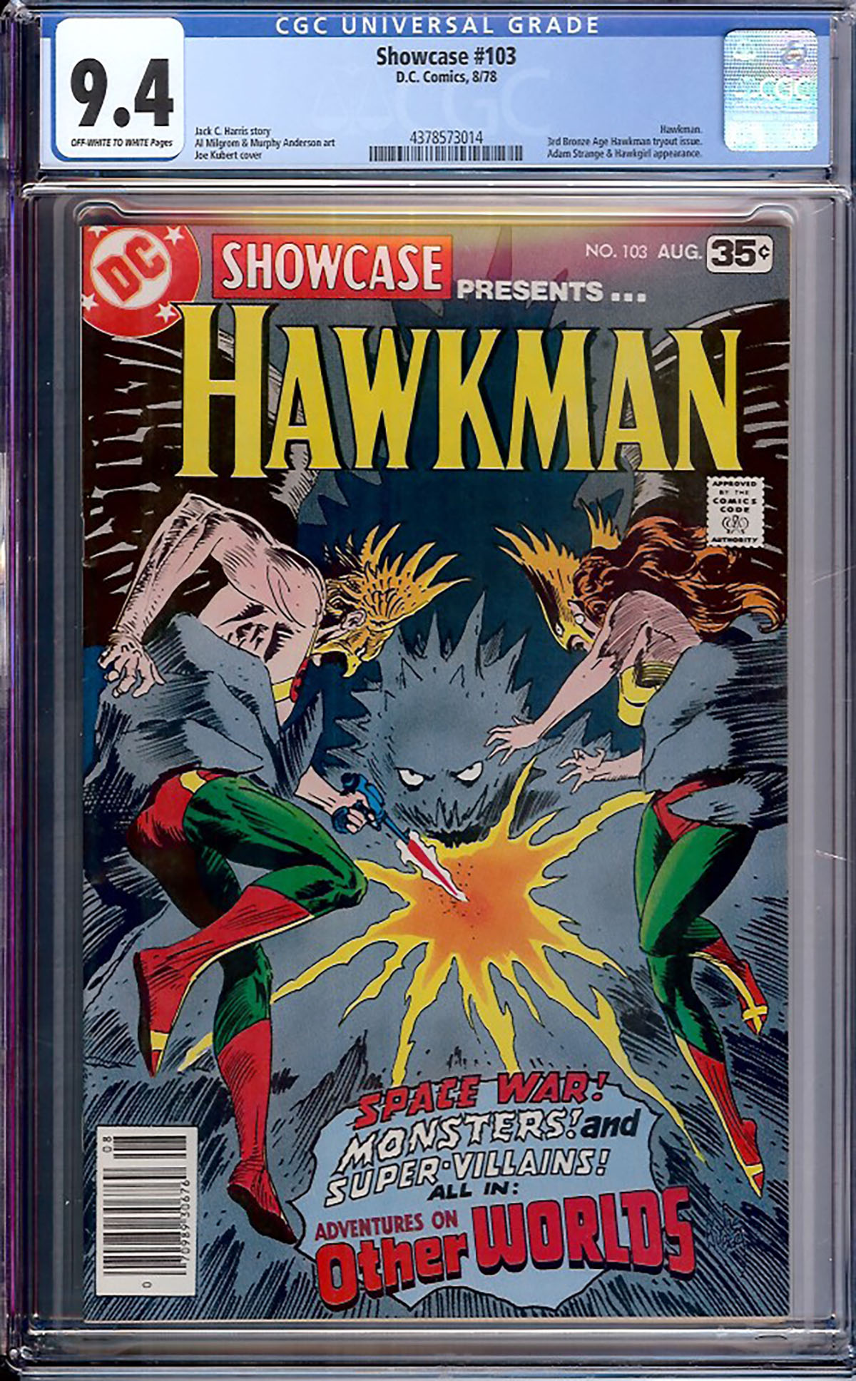 Showcase #103 CGC 9.4 ow/w