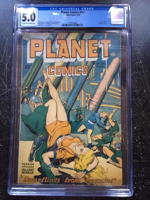 Planet Comics #53 CGC 5.0 cr/ow