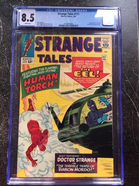 Strange Tales #117 CGC 8.5 w