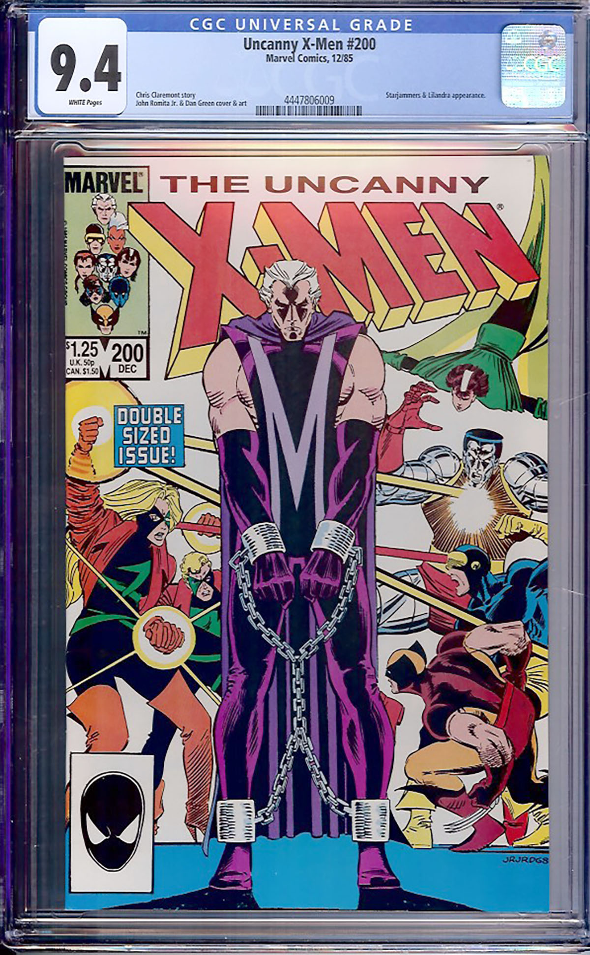 Uncanny X-Men #200 CGC 9.4 w