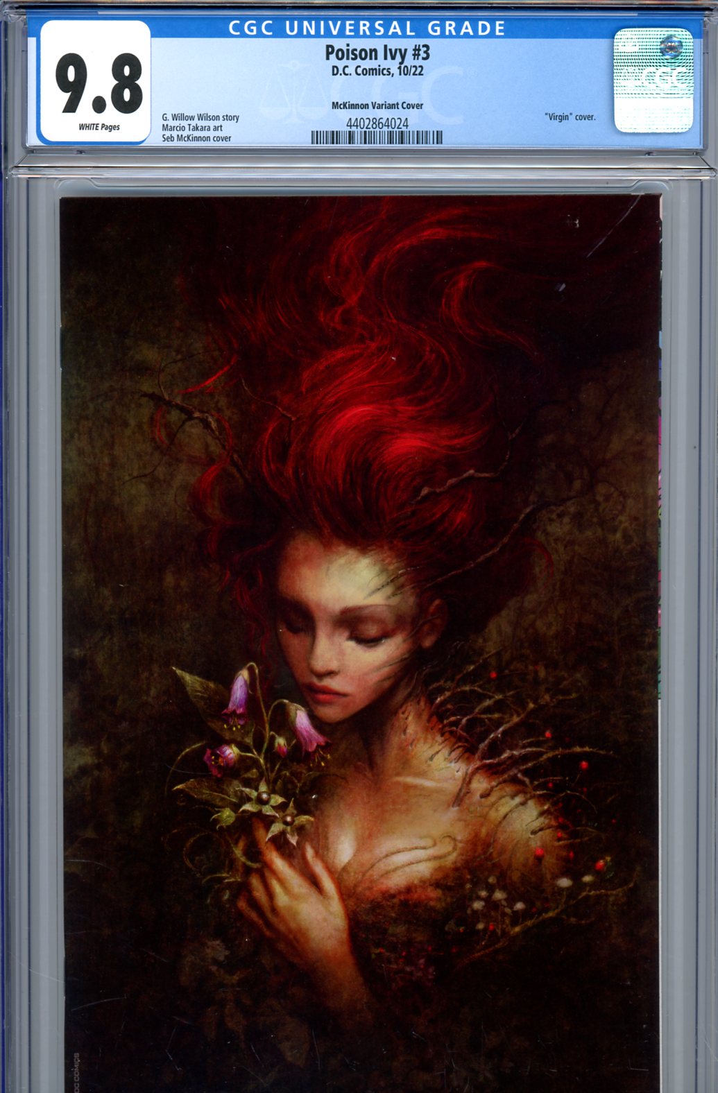 Poison Ivy #3 CGC 9.8 w McKinnon Variant Cover