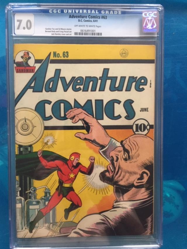 Adventure Comics #63 CGC 7.0 ow/w