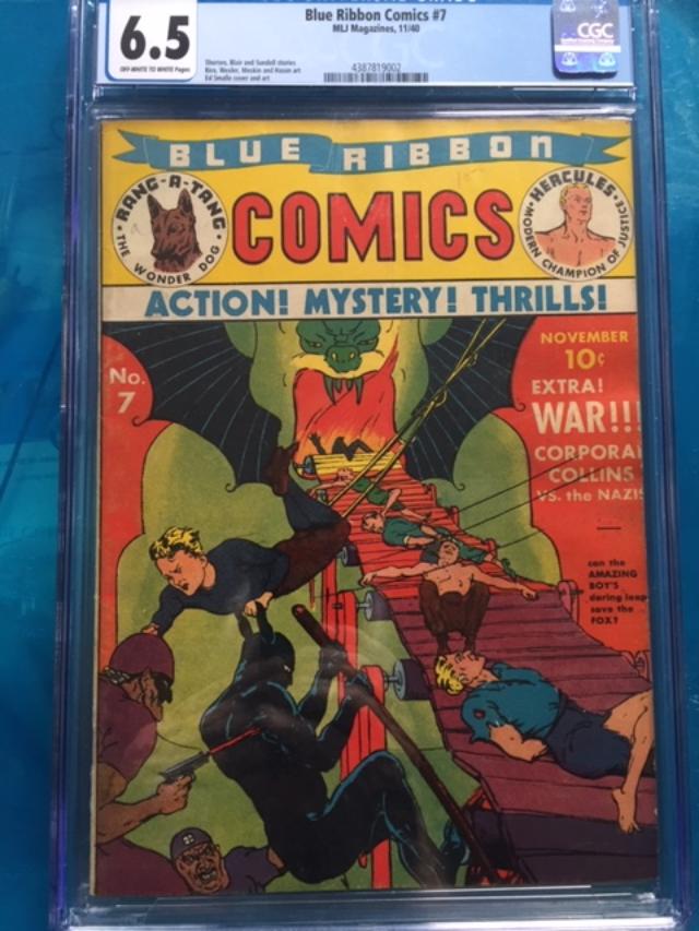 Blue Ribbon Comics #7 CGC 6.5 ow/w