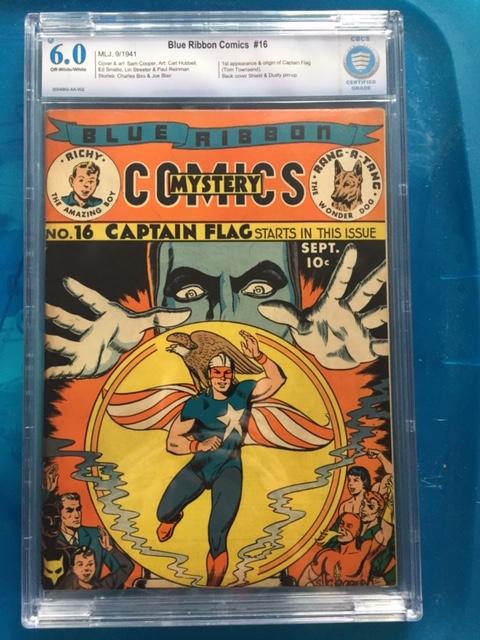 Blue Ribbon Comics #16 CBCS 6.0 ow/w