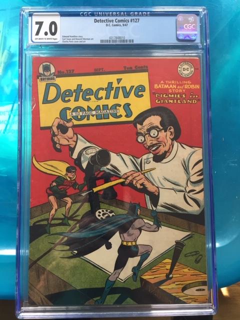 Detective Comics #127 CGC 7.0 ow/w