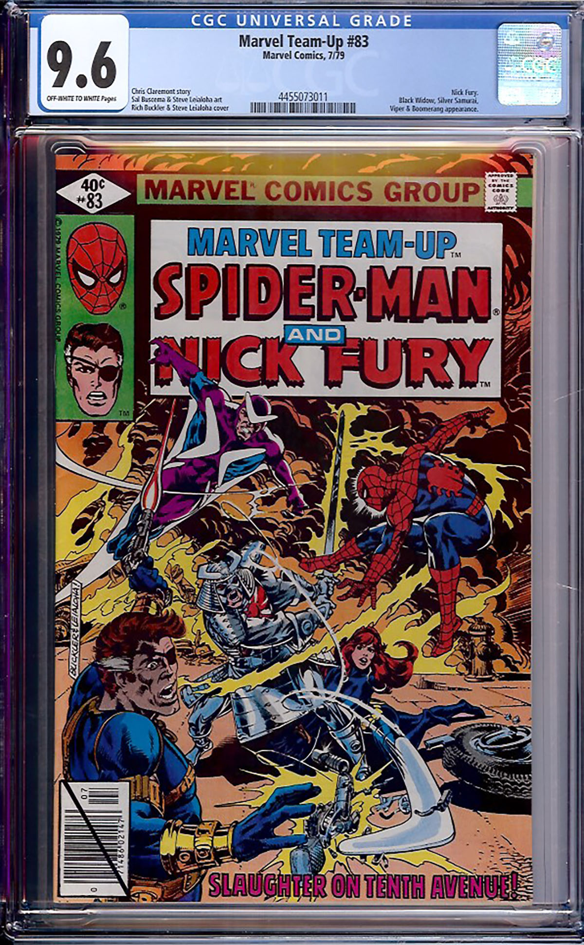 Marvel Team-Up #83 CGC 9.6 ow/w