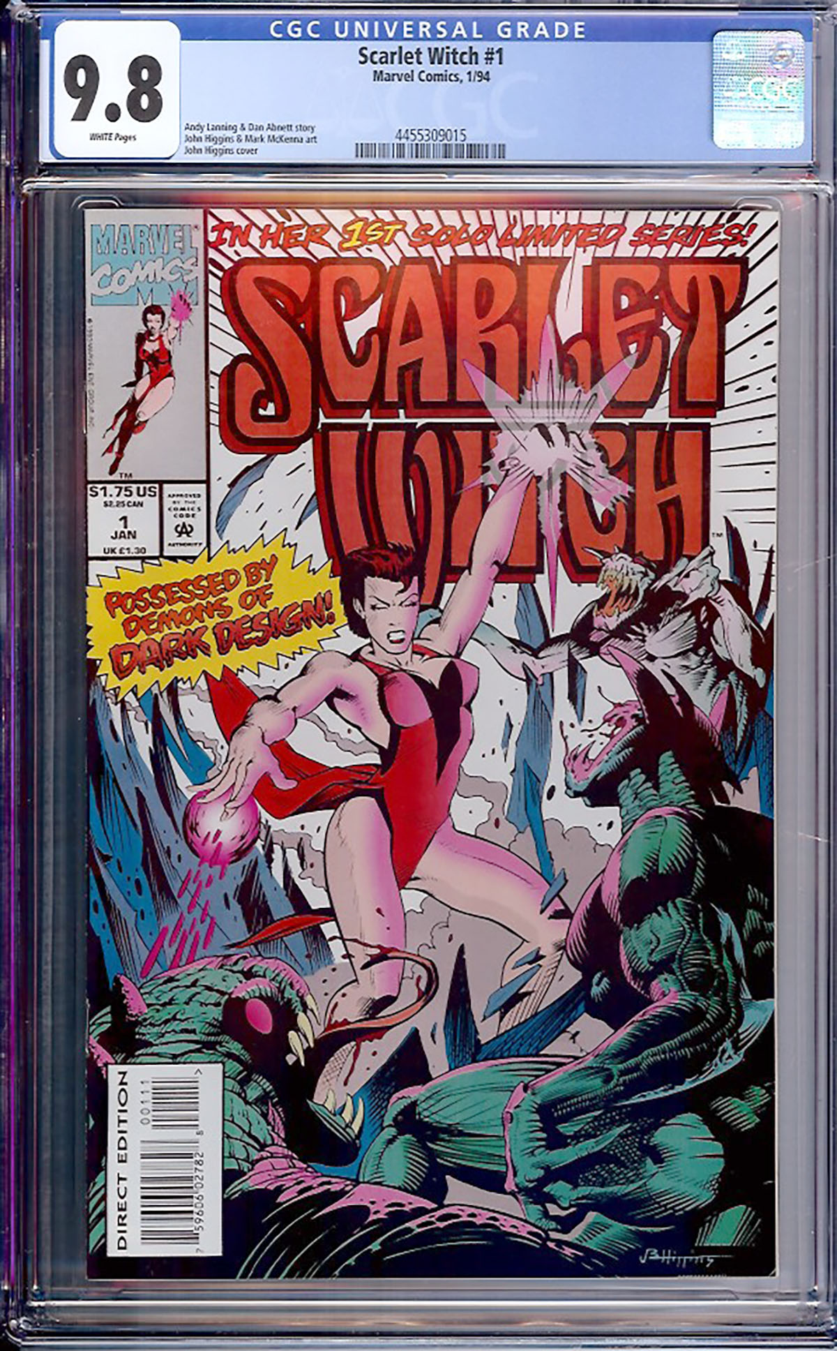 Scarlet Witch #1 CGC 9.8 w