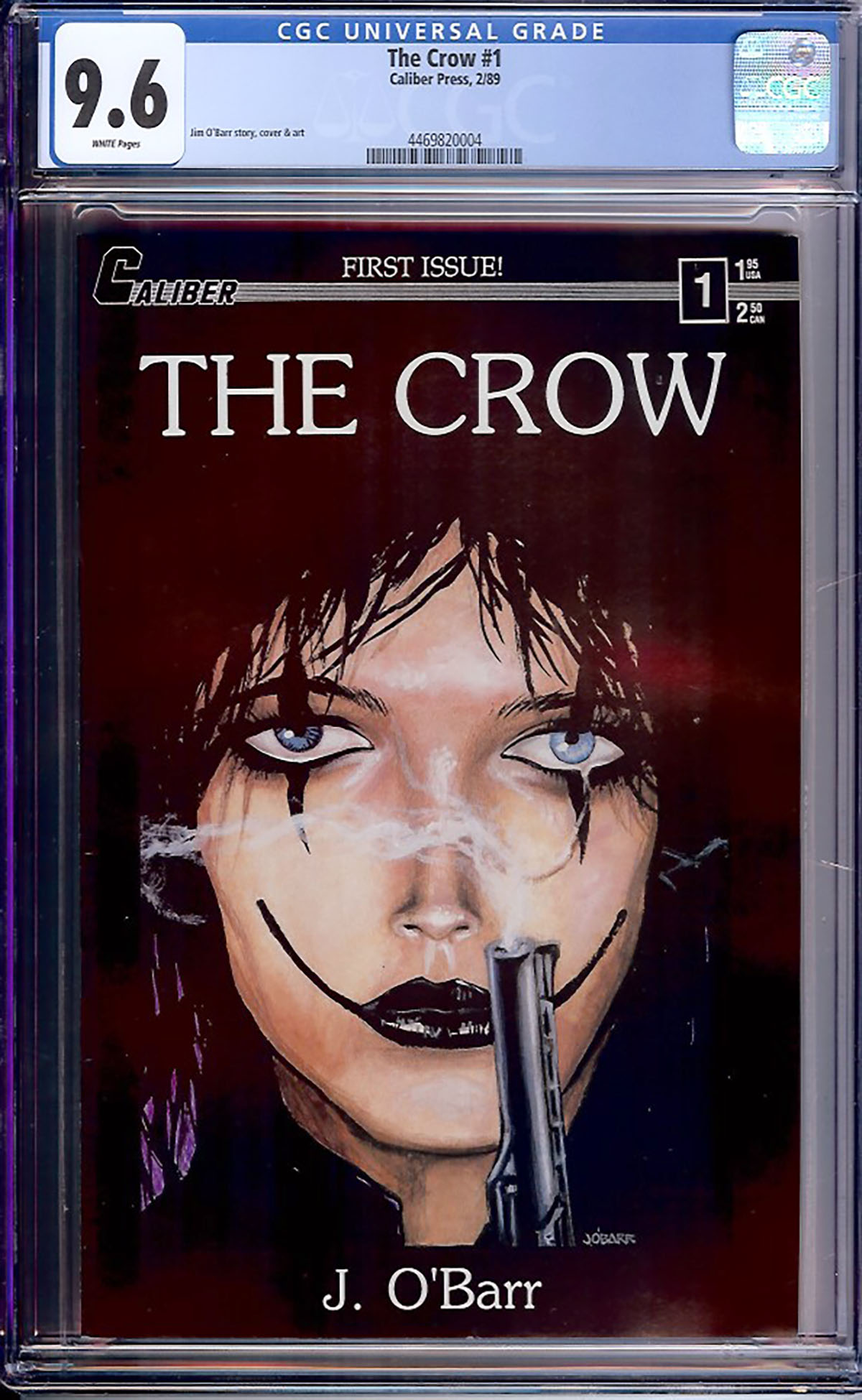 The Crow #1 CGC 9.6 w