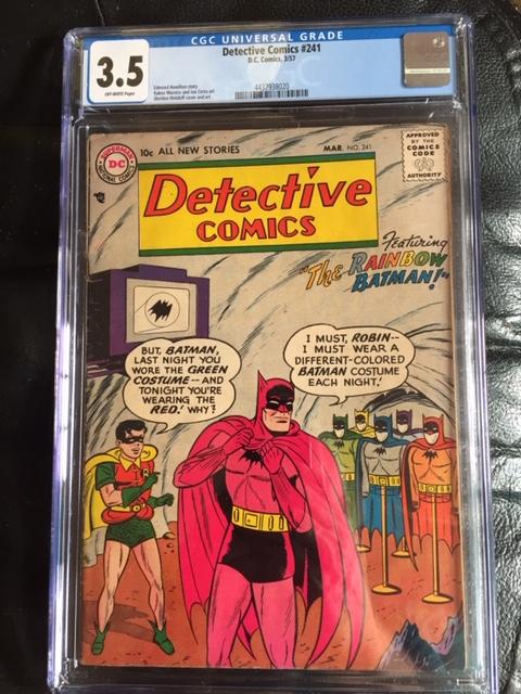 Detective Comics #241 CGC 3.5 ow