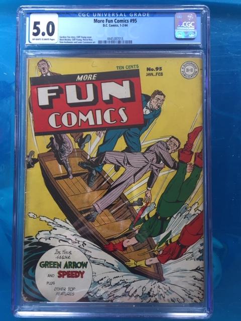 More Fun Comics #95 CGC 5.0 ow/w