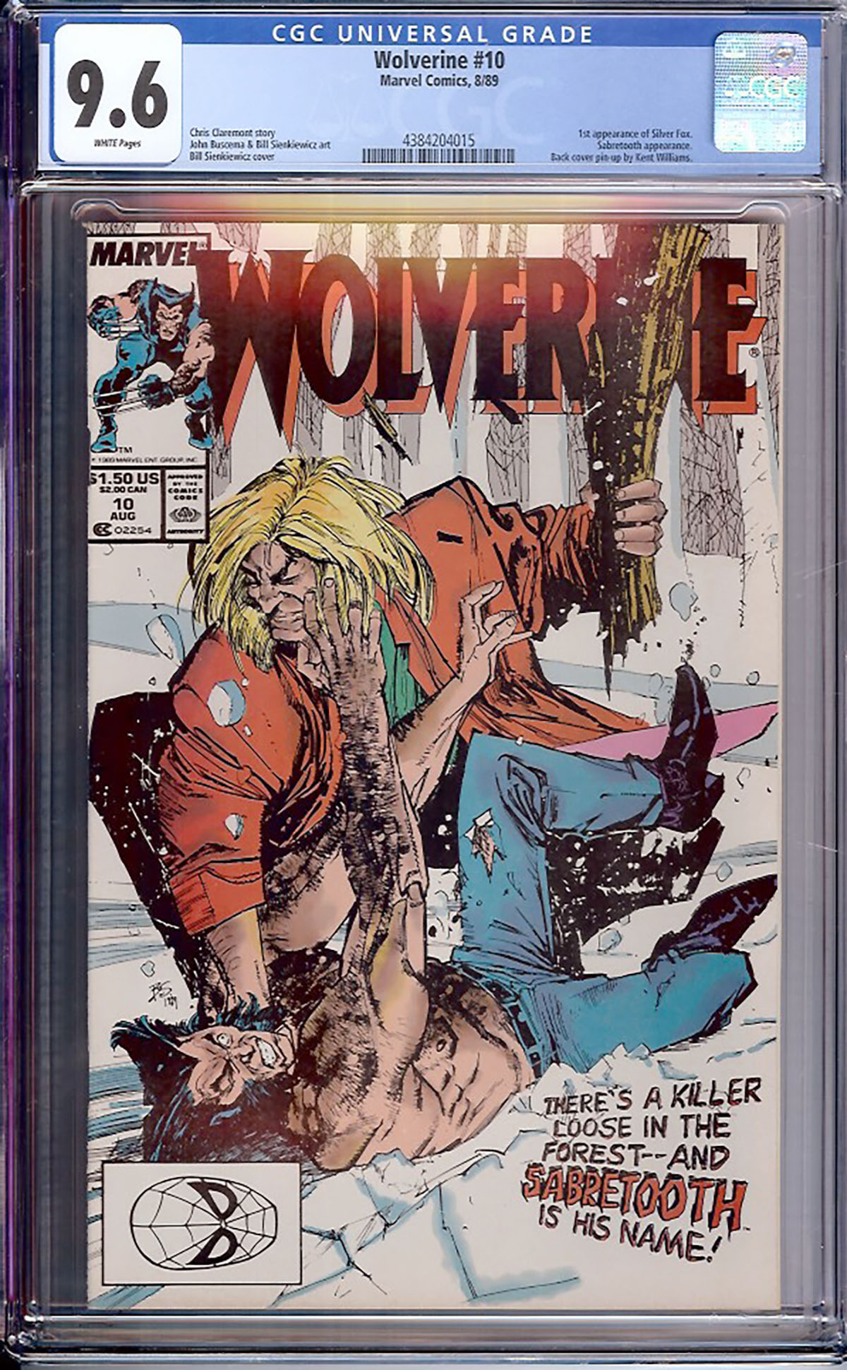 Wolverine #10 CGC 9.6 w