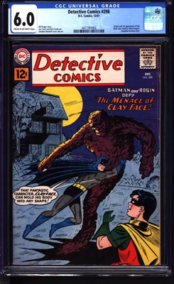 Detective Comics #298 CGC 6.0 cr/ow