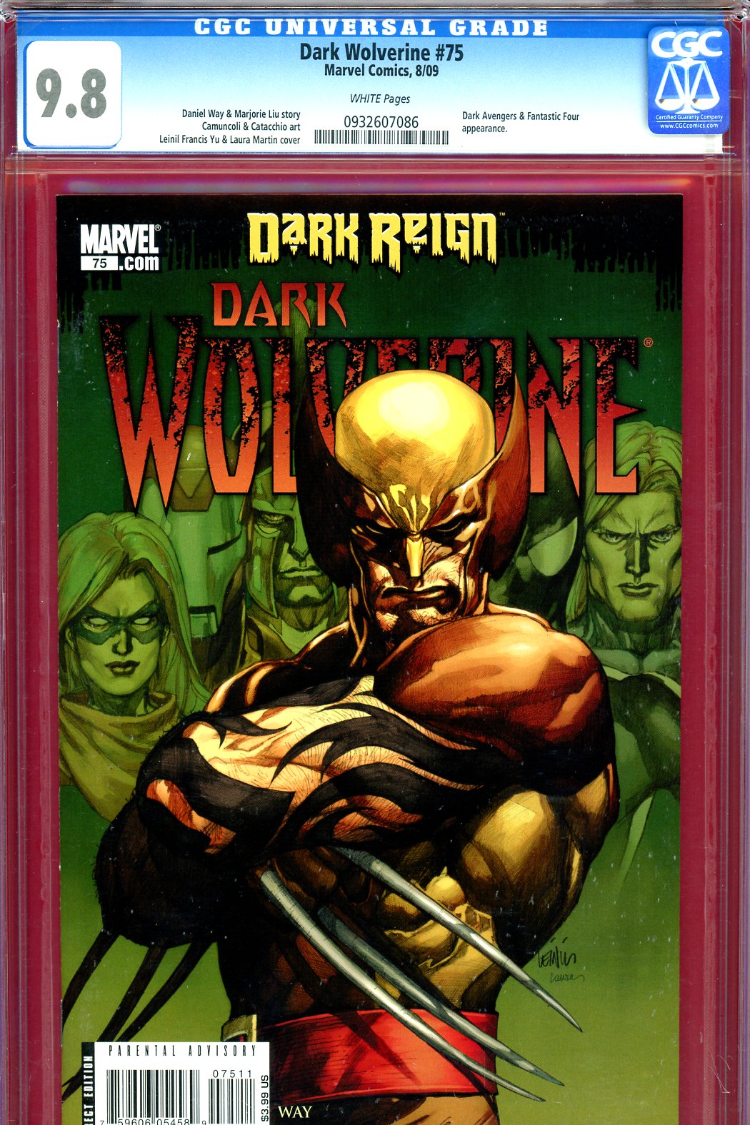 Dark Wolverine #75 CGC 9.8 w