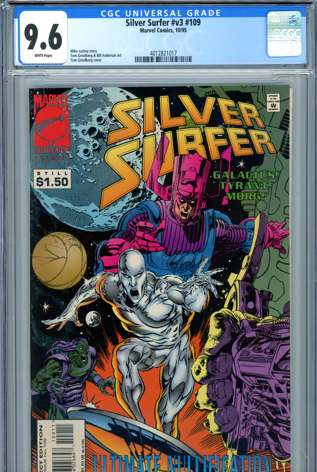 Silver Surfer Vol 3 #109 CGC 9.6 w