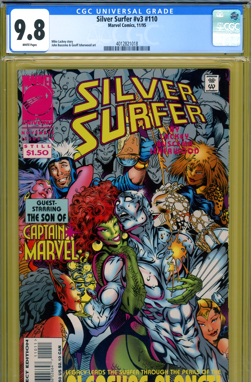 Silver Surfer #110 CGC 9.8 w