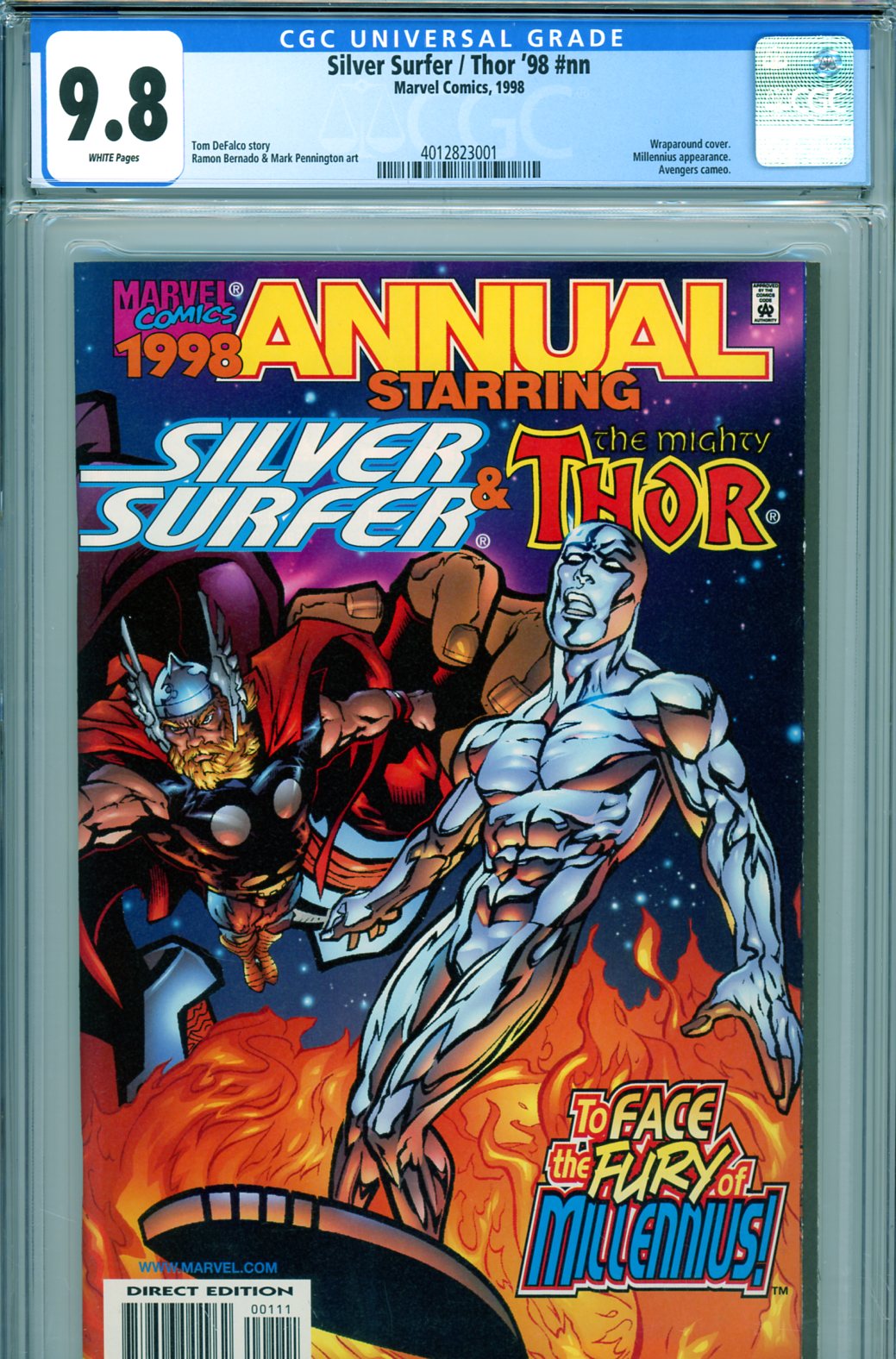 Silver Surfer #1 CGC 9.8 w