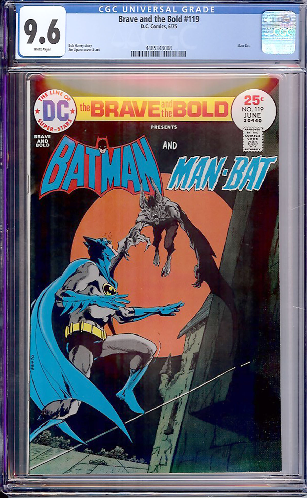 Brave and the Bold #119 CGC 9.6 w