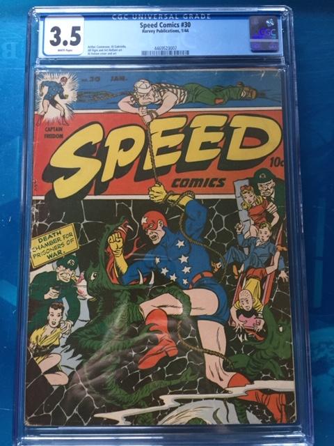 Speed Comics #30 CGC 3.5 w