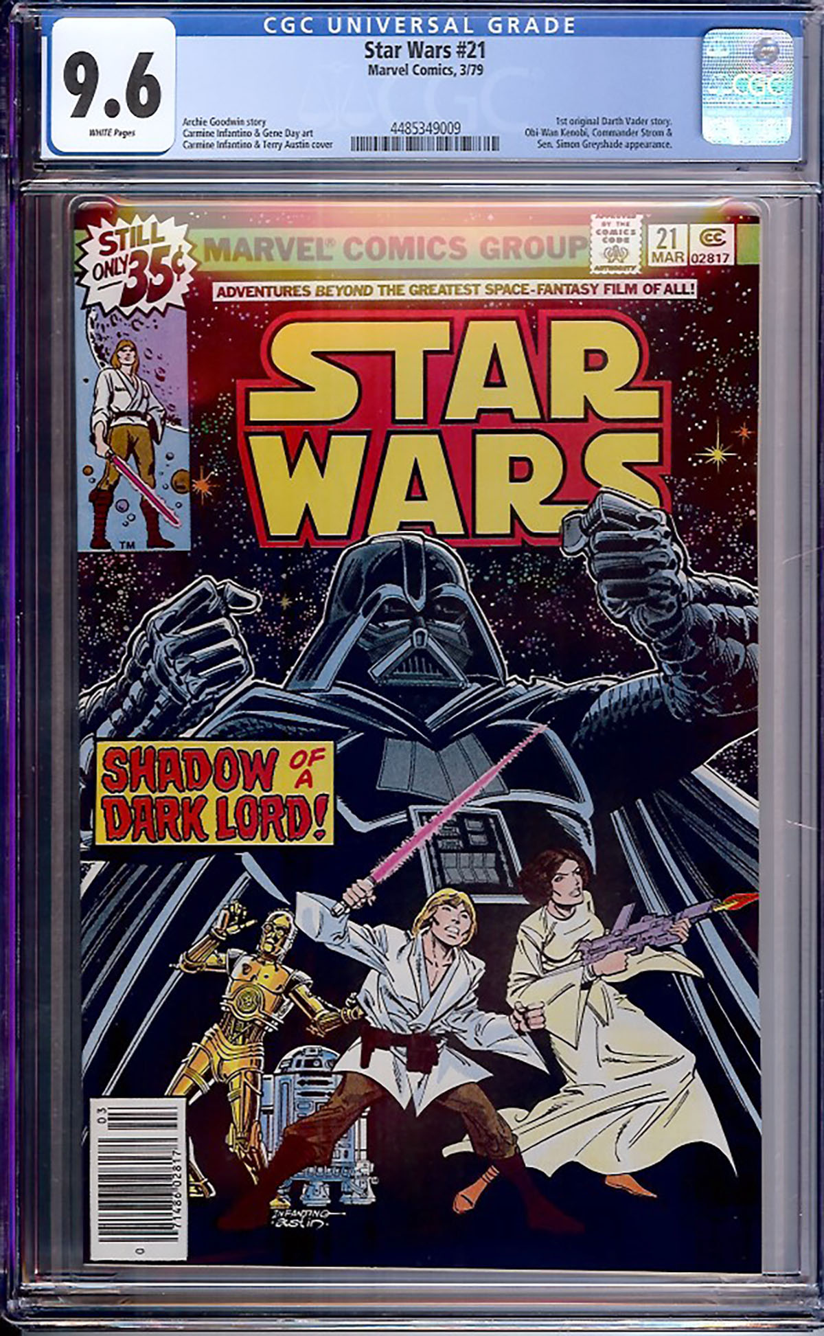 Star Wars #21 CGC 9.6 w