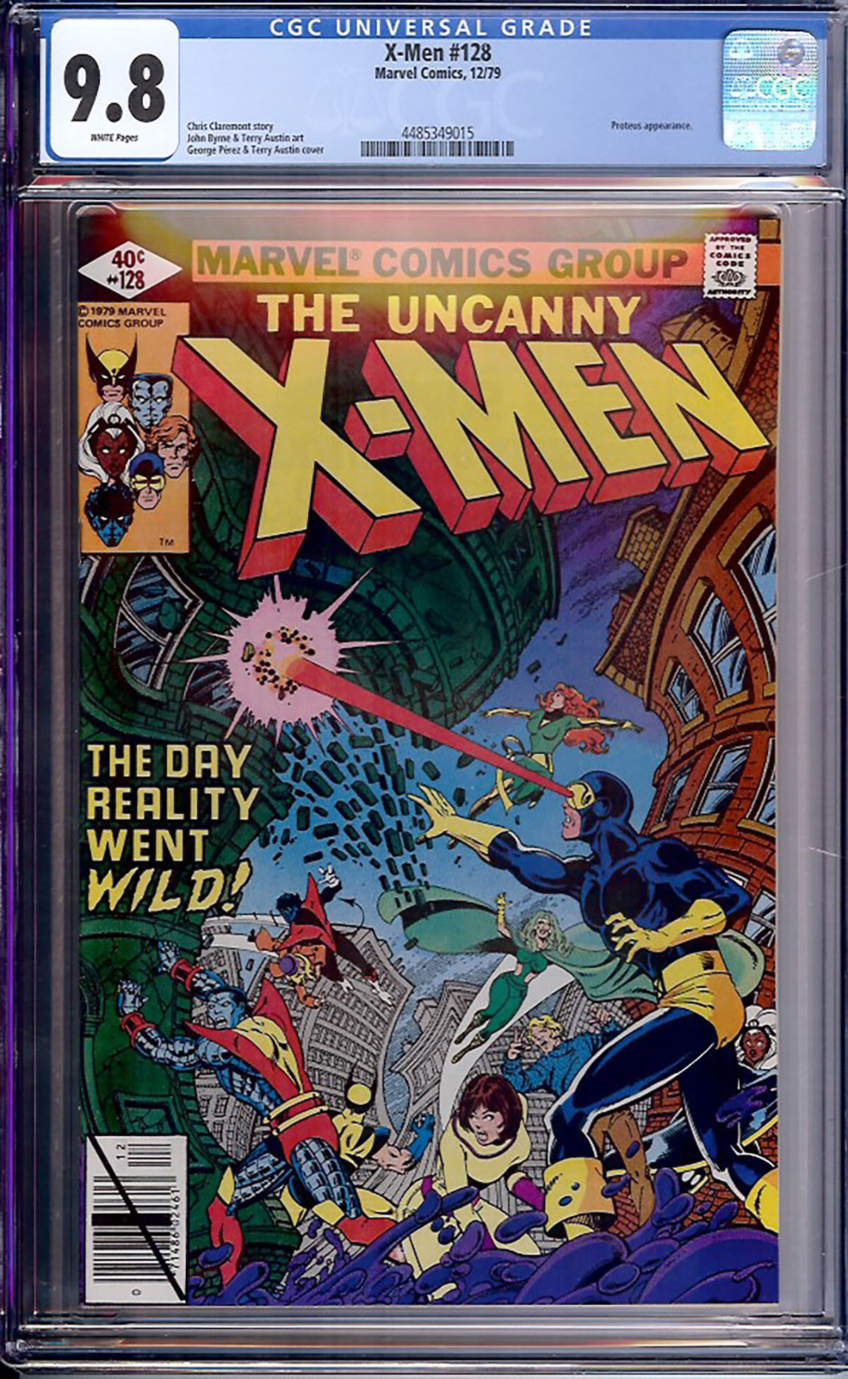 X-Men #128 CGC 9.8 w