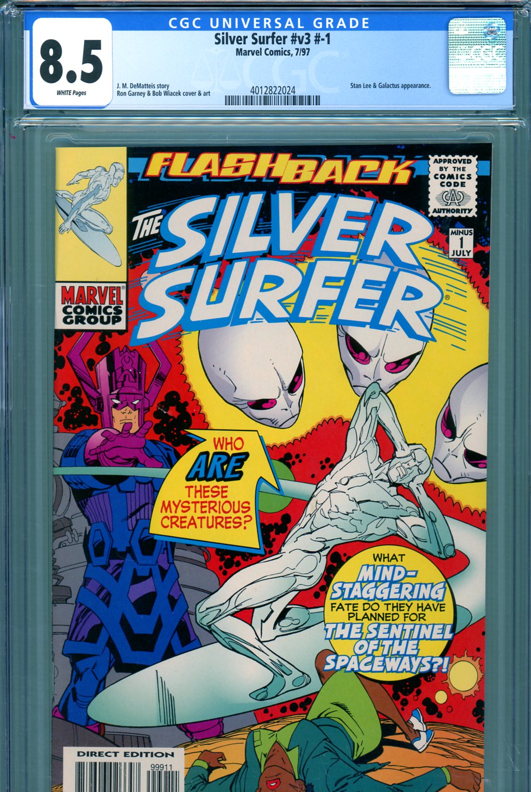 Silver Surfer Vol 3 CGC 8.5 w