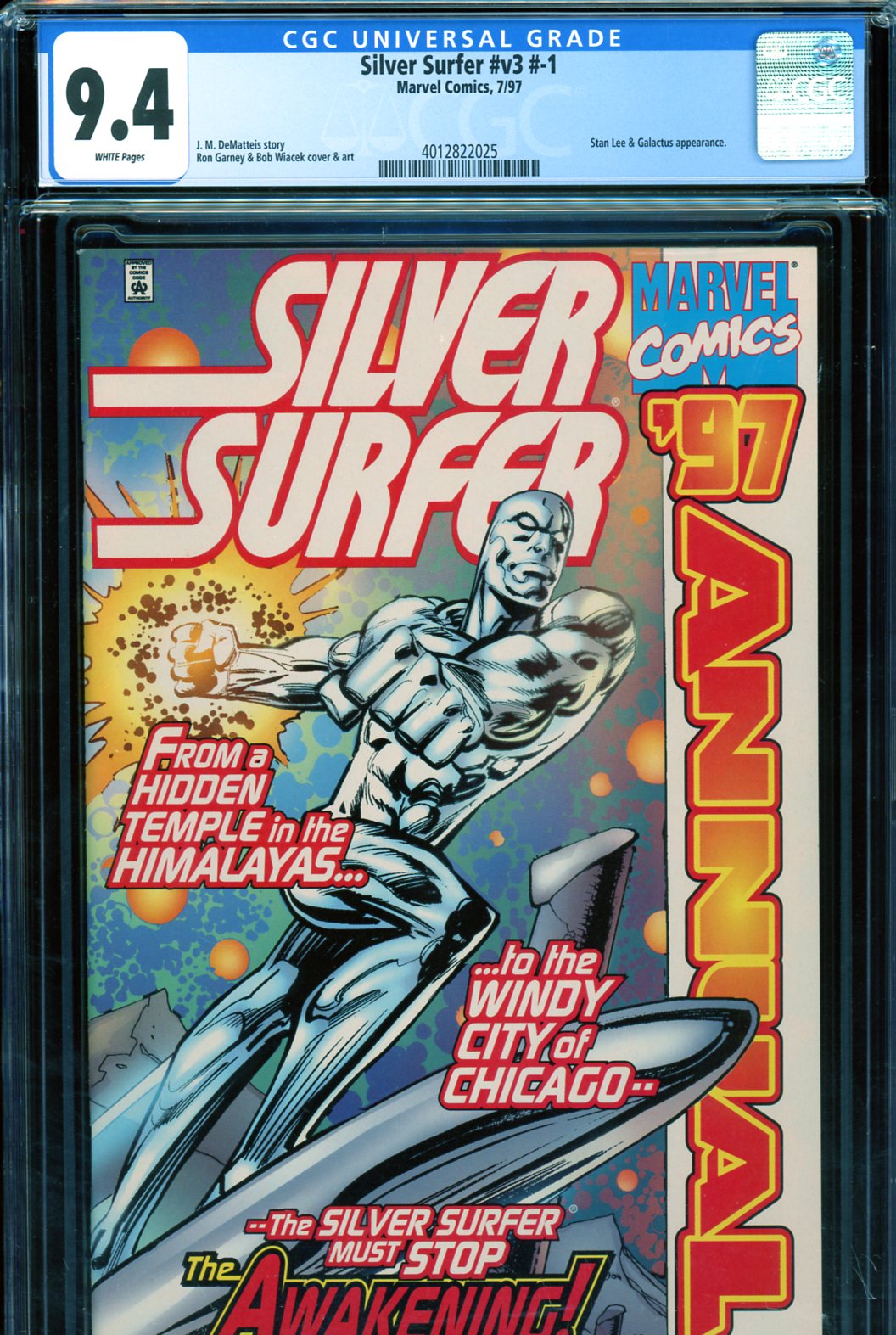 Silver Surfer '97 CGC 9.4 w