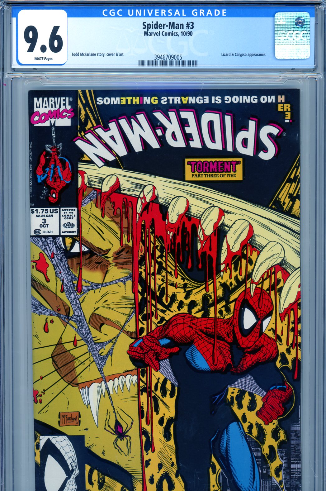 Spider-Man #3 CGC 9.6 w