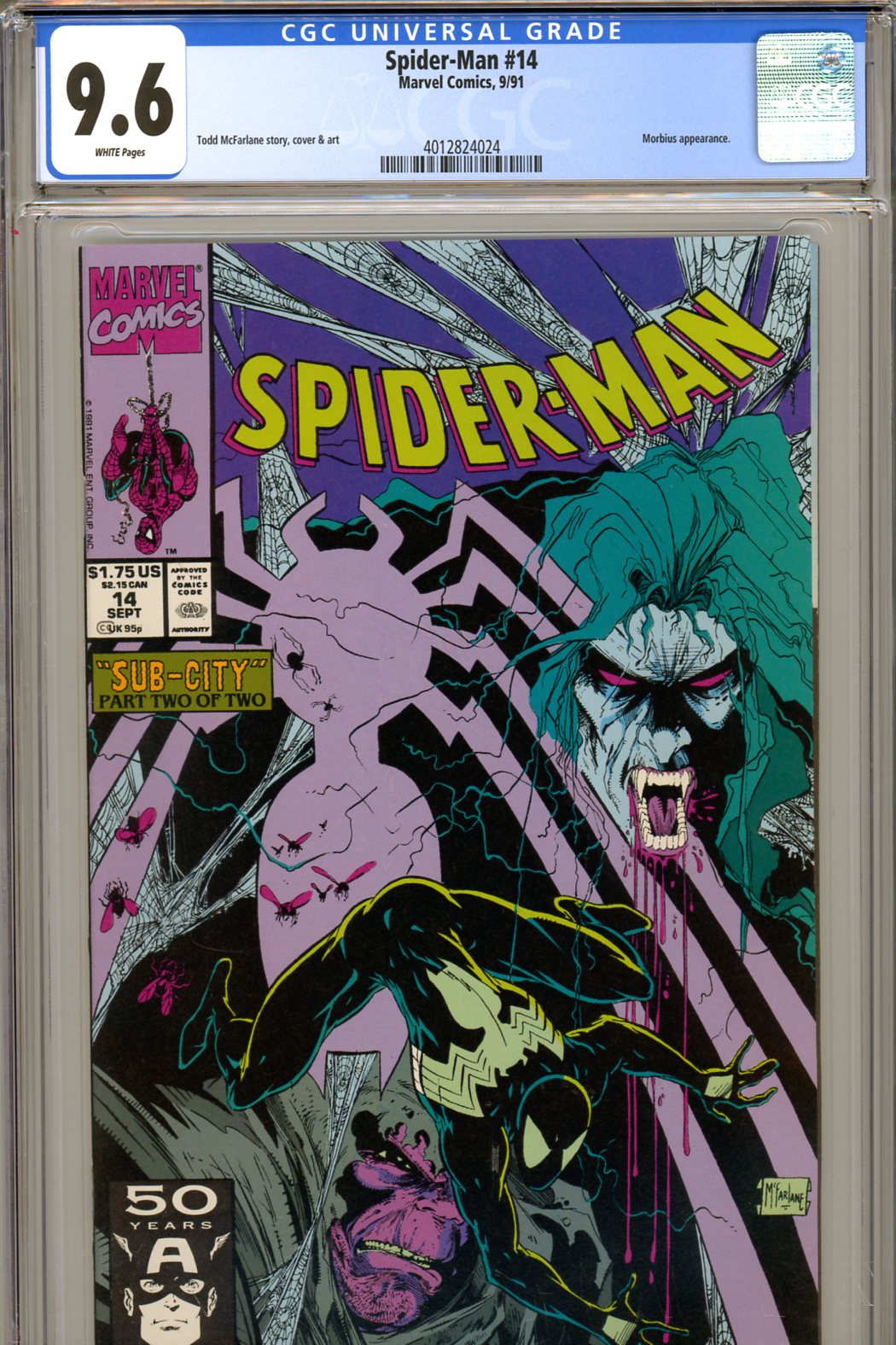 Spider-Man #14 CGC 9.6 w