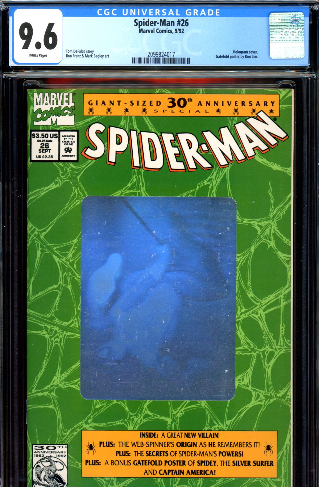 Spider-Man #26 CGC 9.6 w