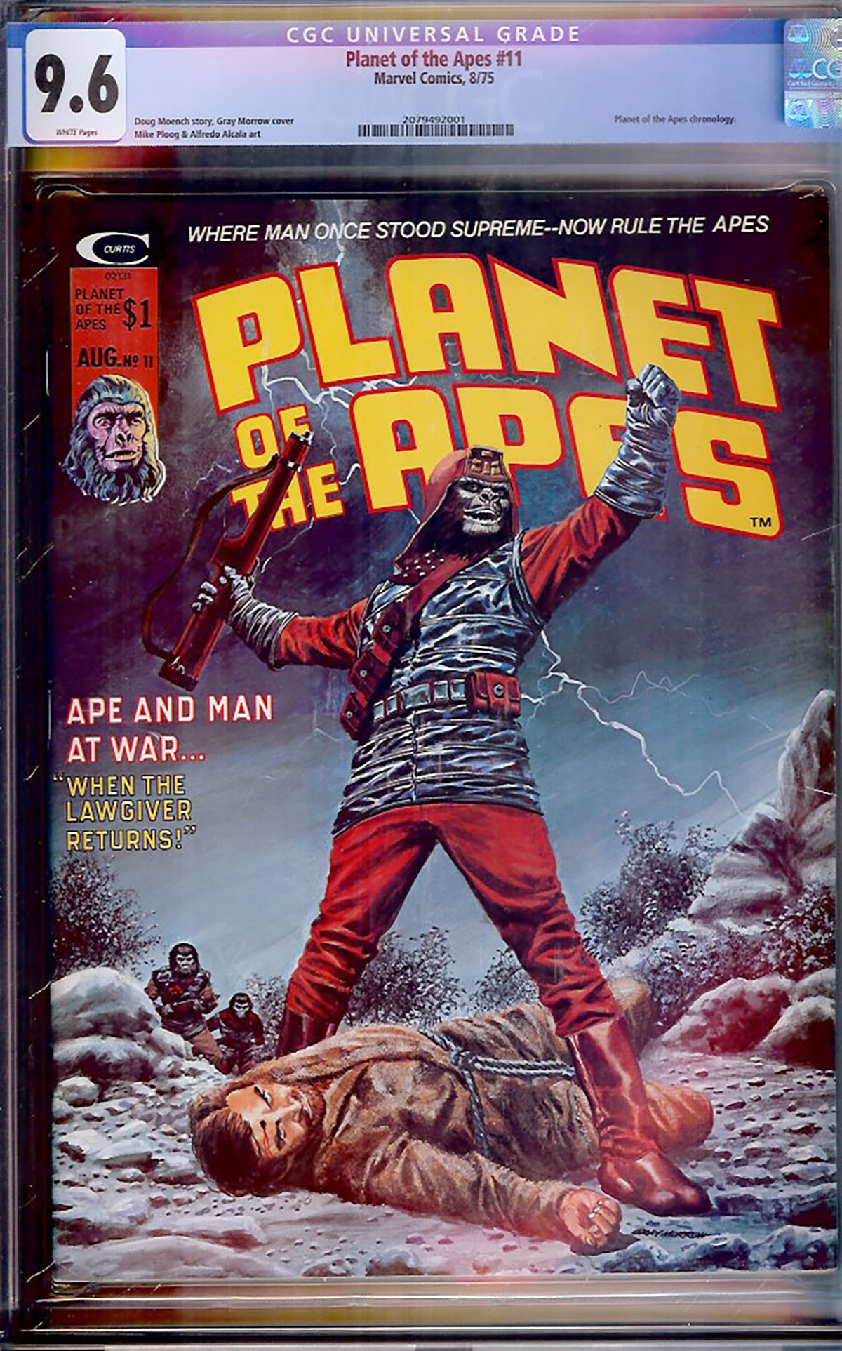 Planet of the Apes #11 CGC 9.6 w