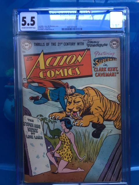 Action Comics #169 CGC 5.5 cr/ow