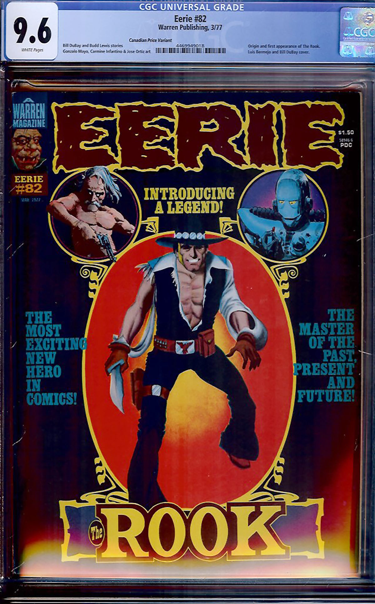 Eerie #82 CGC 9.6 w Canadian Price Variant