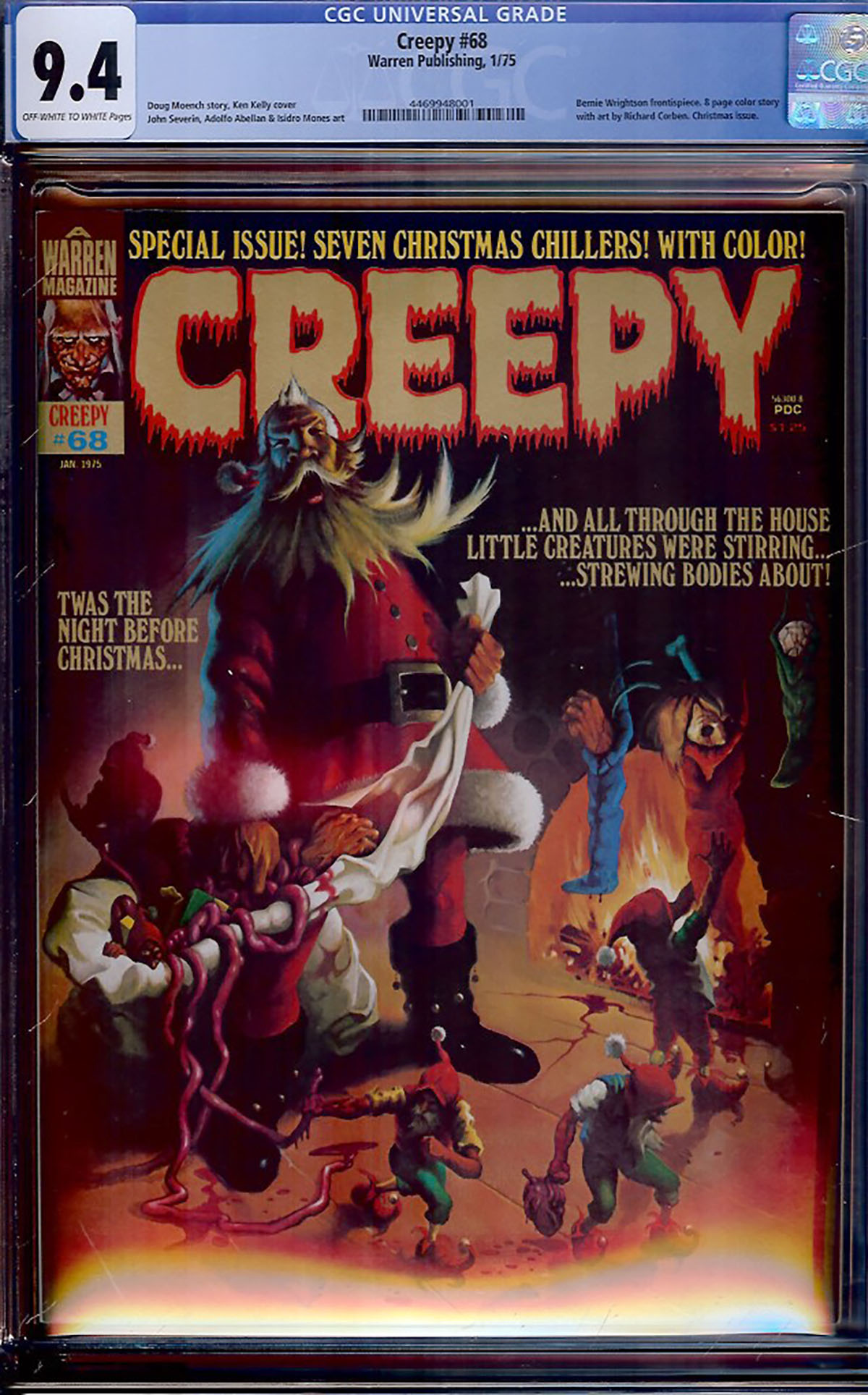 Creepy #68 CGC 9.4 ow/w