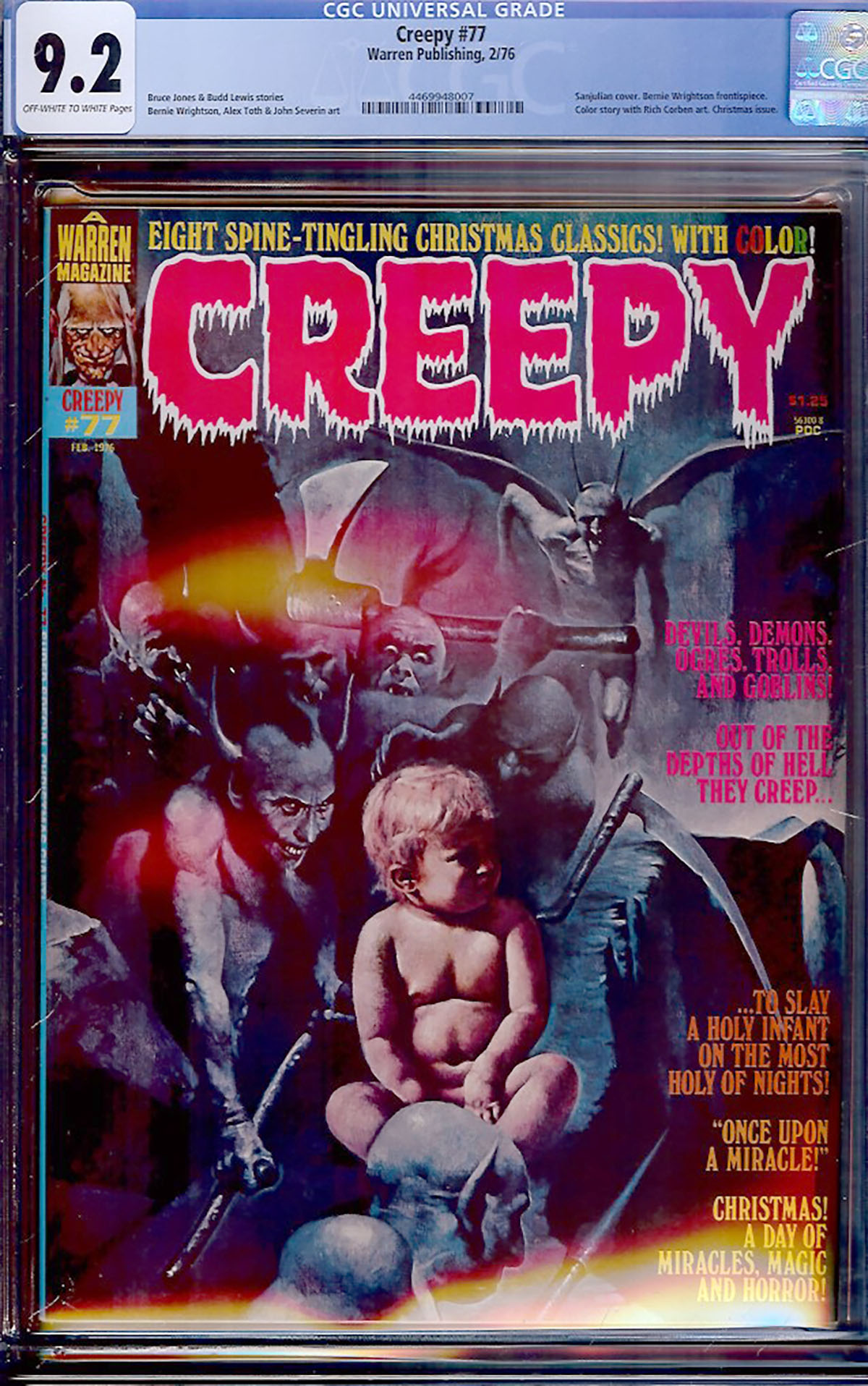 Creepy #77 CGC 9.2 ow/w