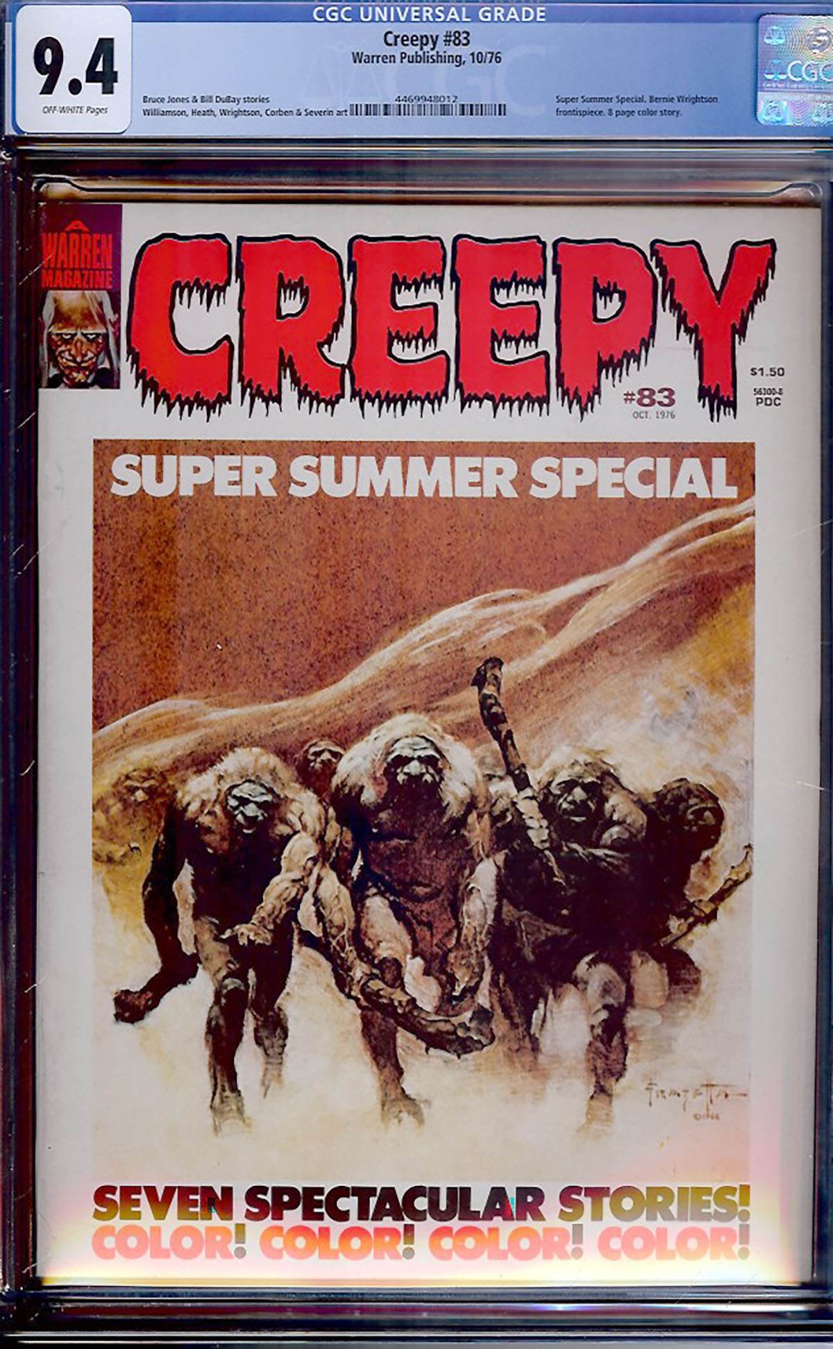 Creepy #83 CGC 9.4 ow