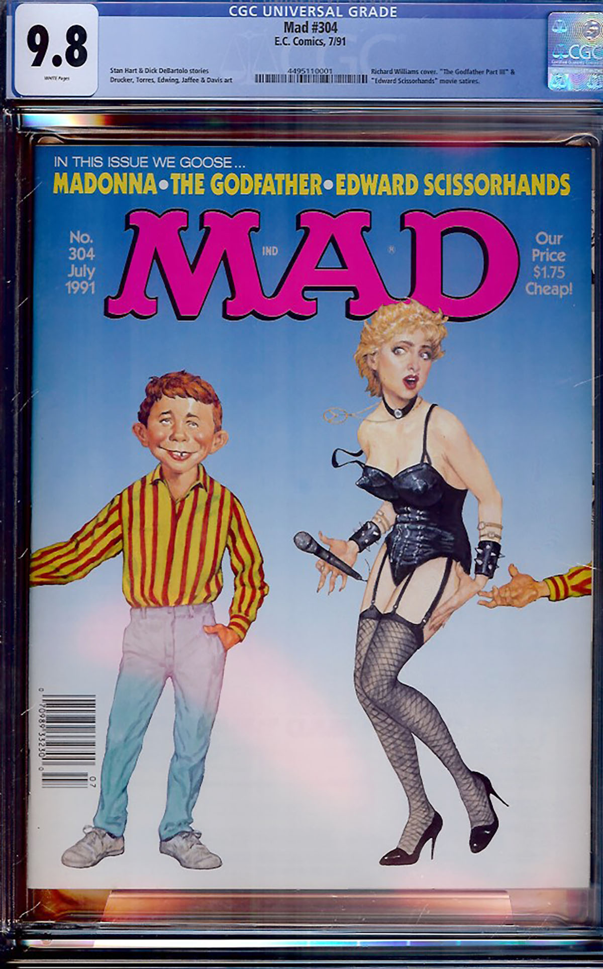 Mad #304 CGC 9.6 w