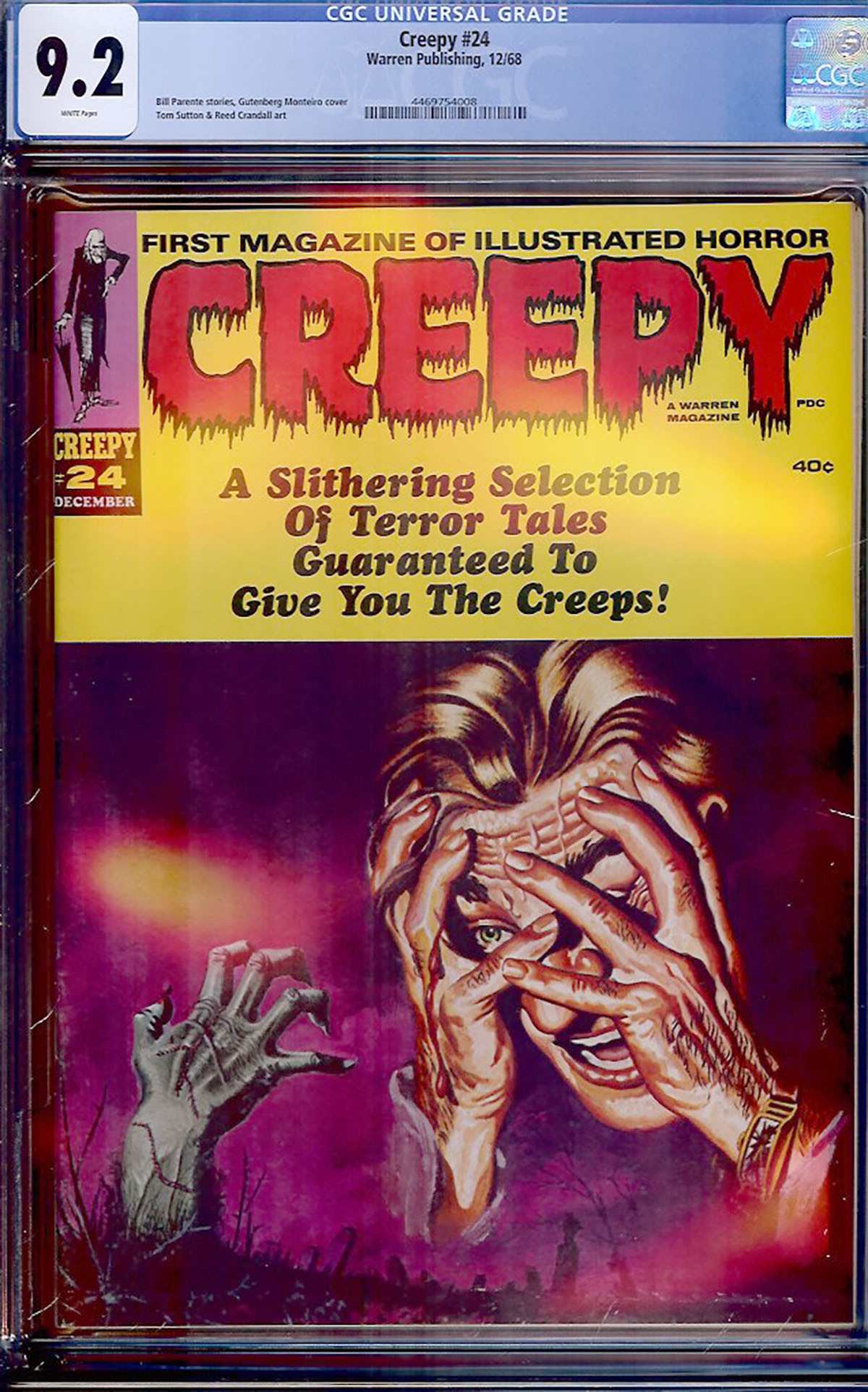 Creepy #24 CGC 9.2 w