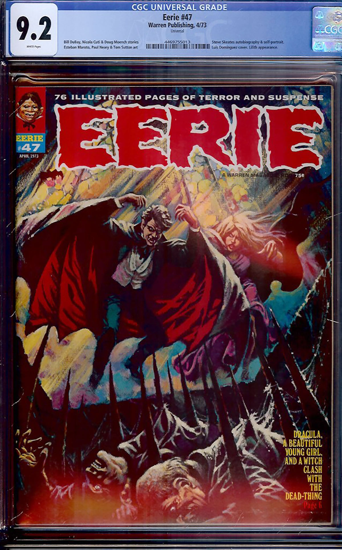 Eerie #47 CGC 9.2 w