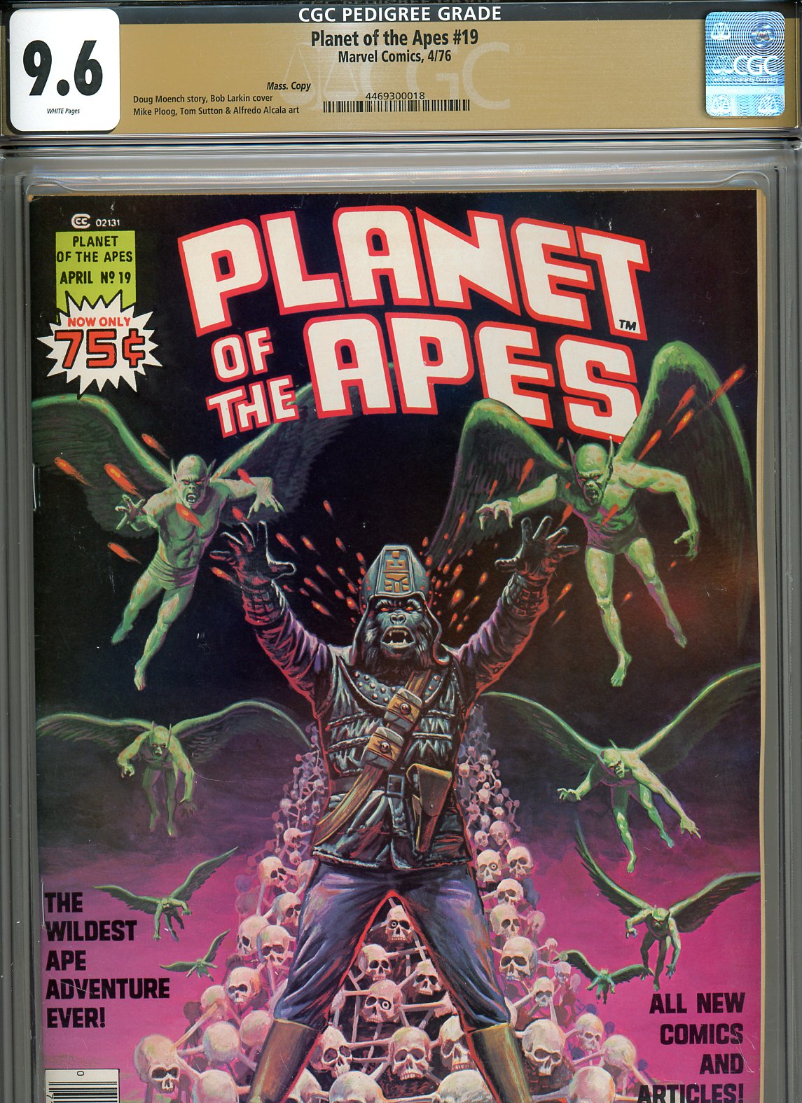 Planet of the Apes #19 CGC 9.6 w Mass. Copy