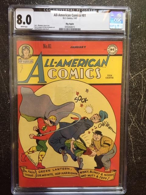 All-American Comics #81 CGC 8.0 w Big Apple