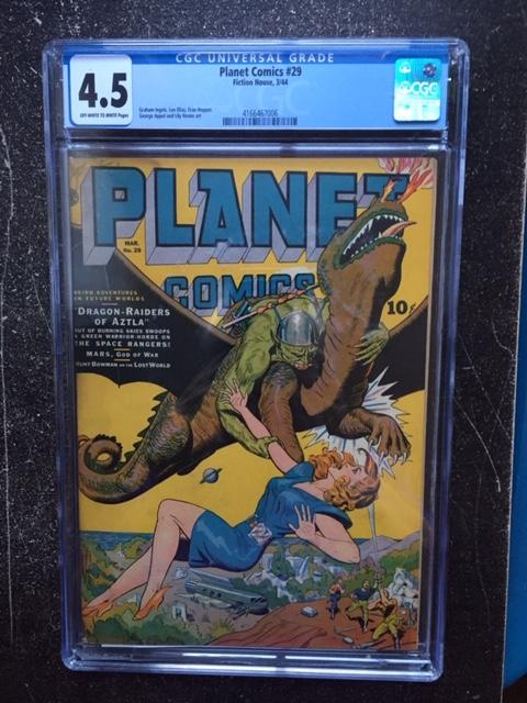 Planet Comics #29 CGC 4.5 ow/w