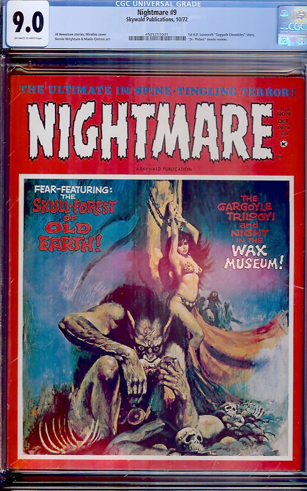 Nightmare #9 CGC 9.0 ow/w