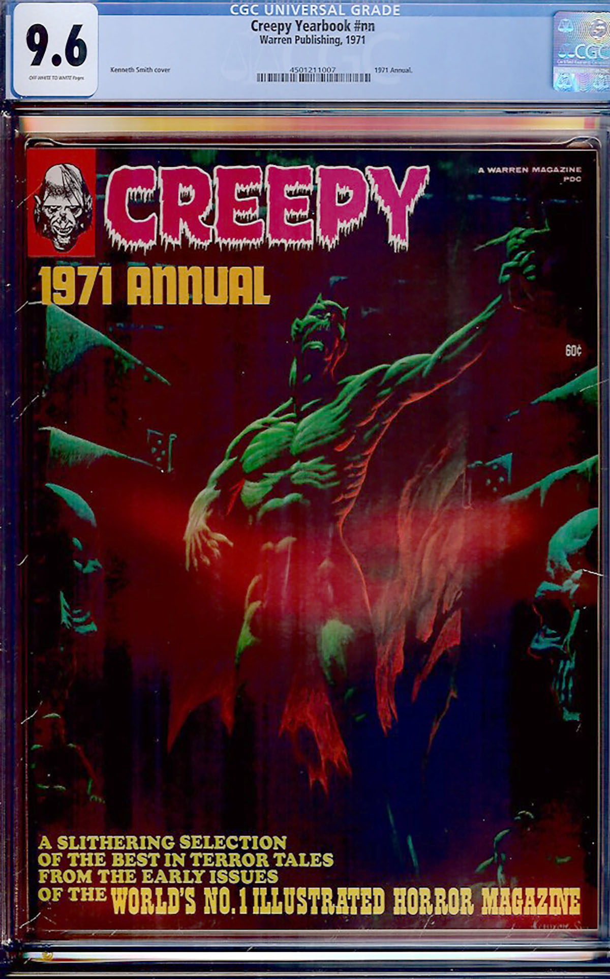 Creepy Yearbook #4 CGC 9.6 ow/w