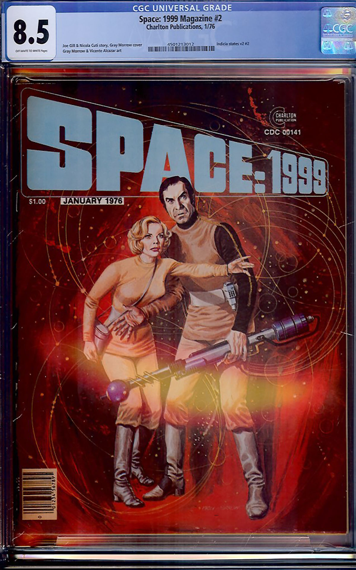 Space: 1999 Magazine #2 CGC 8.5 ow/w