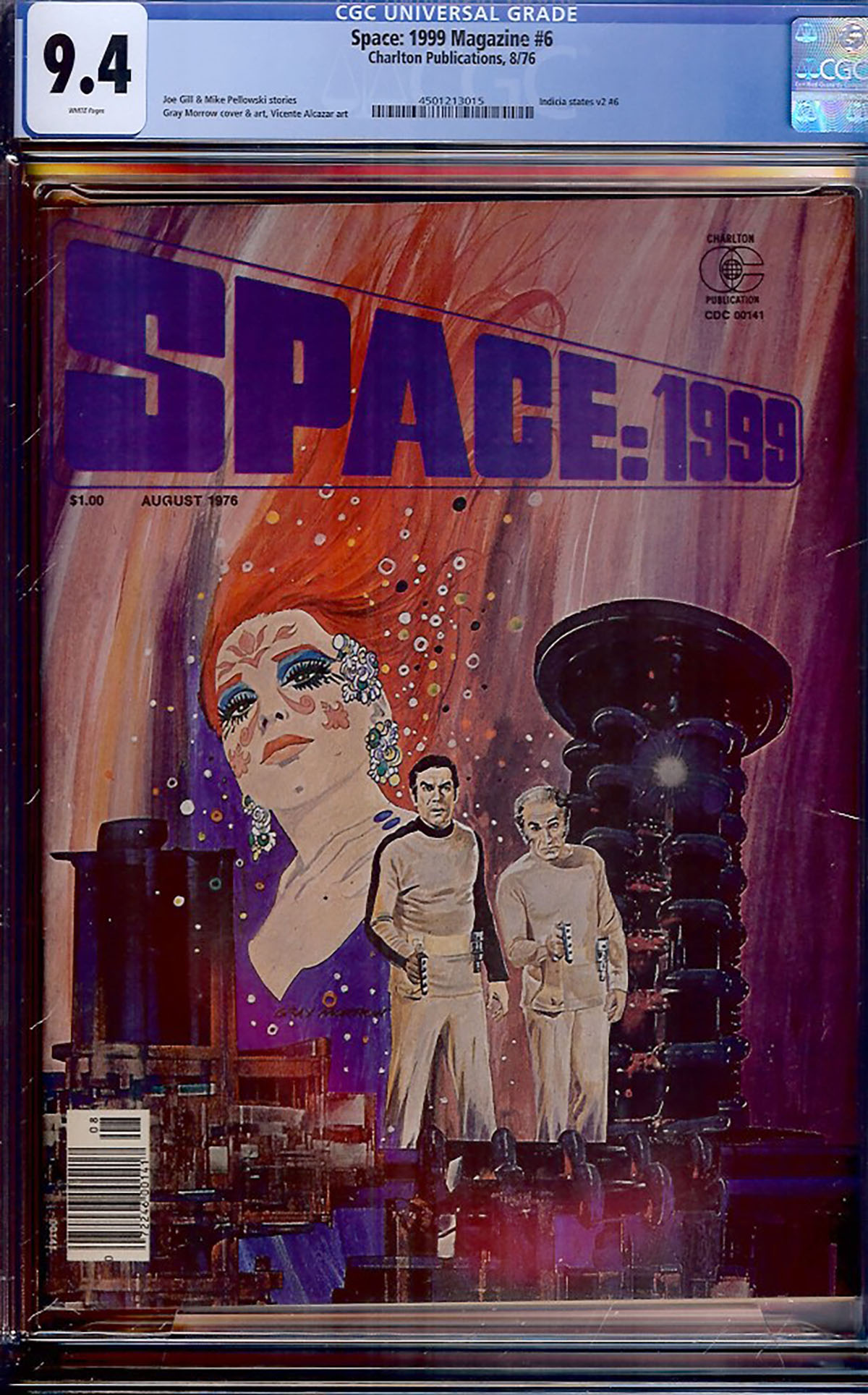 Space: 1999 Magazine #6 CGC 9.4 w